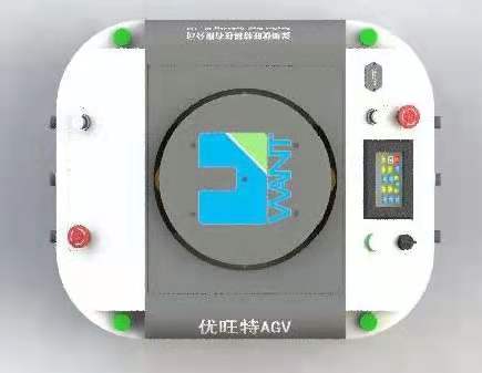 Forklift AGV loading and unloading robot material truck