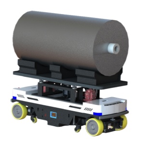 Roll material lifting AGV-1T